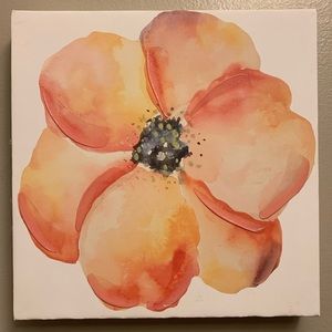 Flower wall art